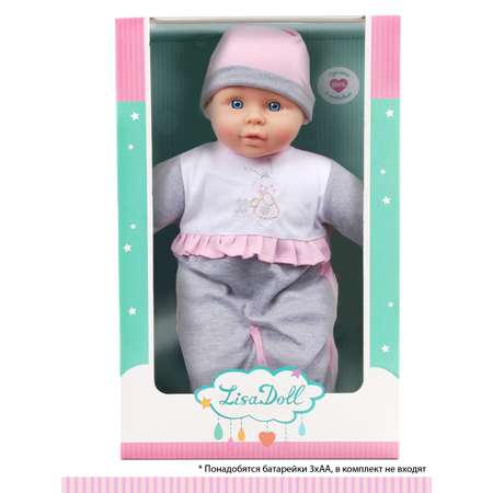 Кукла пупс Lisa Doll 40 см русская озвучка