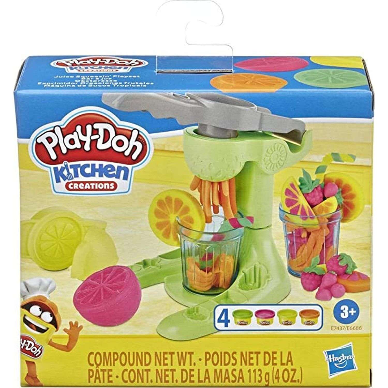 Набор игровой Play-Doh Масса для лепки Любимые блюда Сок E74375L0 - фото 1