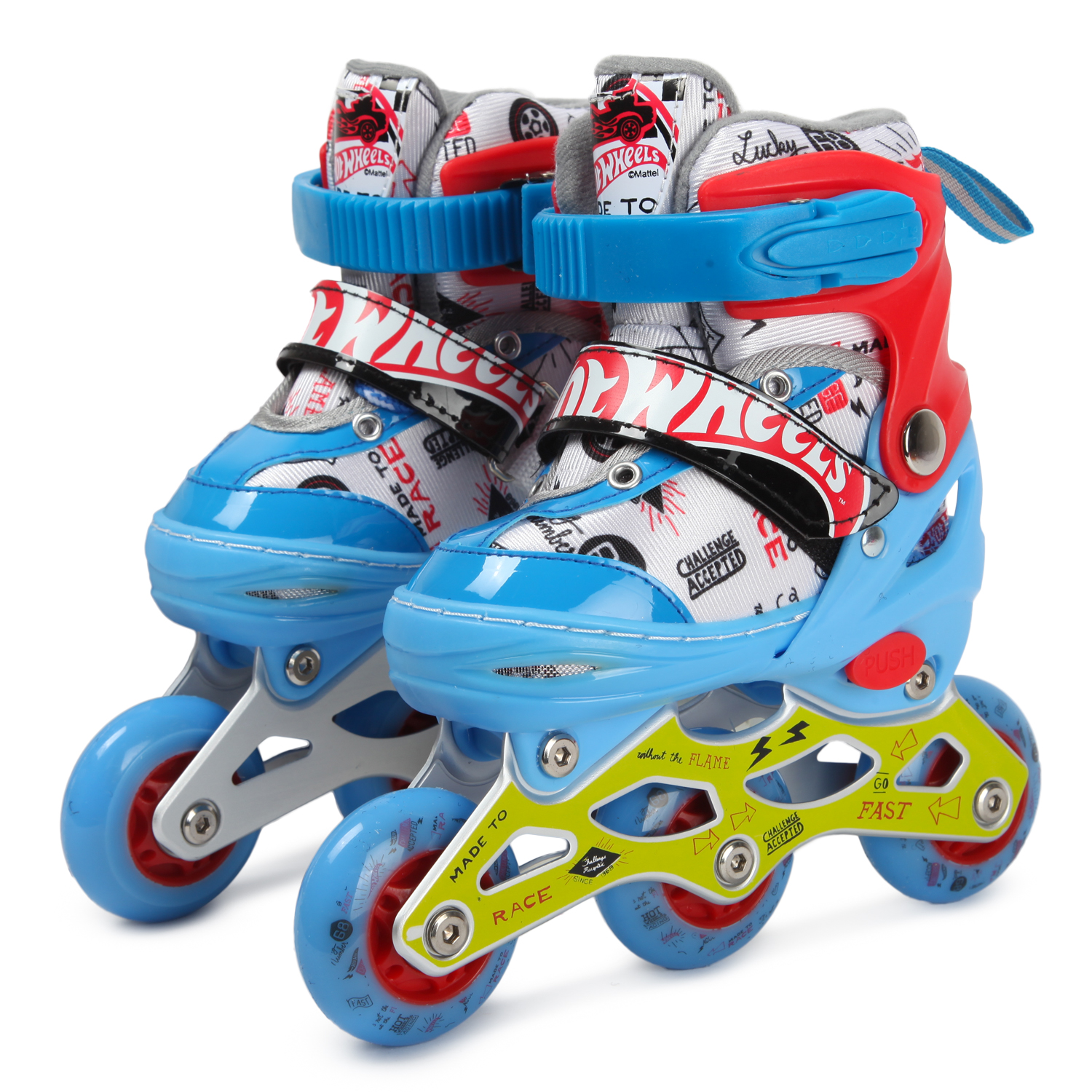 Коньки роликовые Kreiss Hot Wheels XS - фото 9