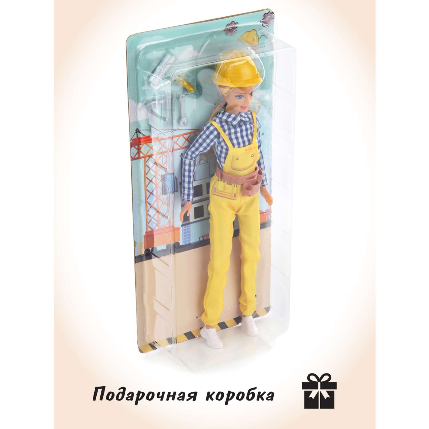 Кукла модель Барби Veld Co строитель 125531 - фото 7