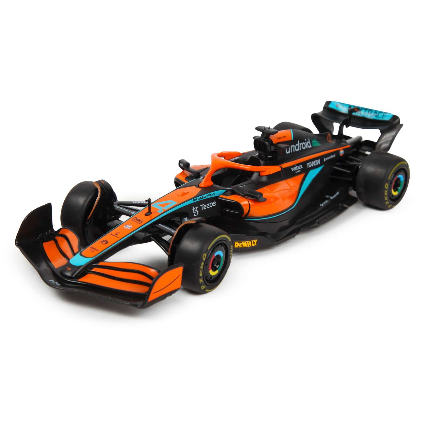 Машина Rastar 1:24 McLaren F1 Оранжевая 56800 56800 - фото 1
