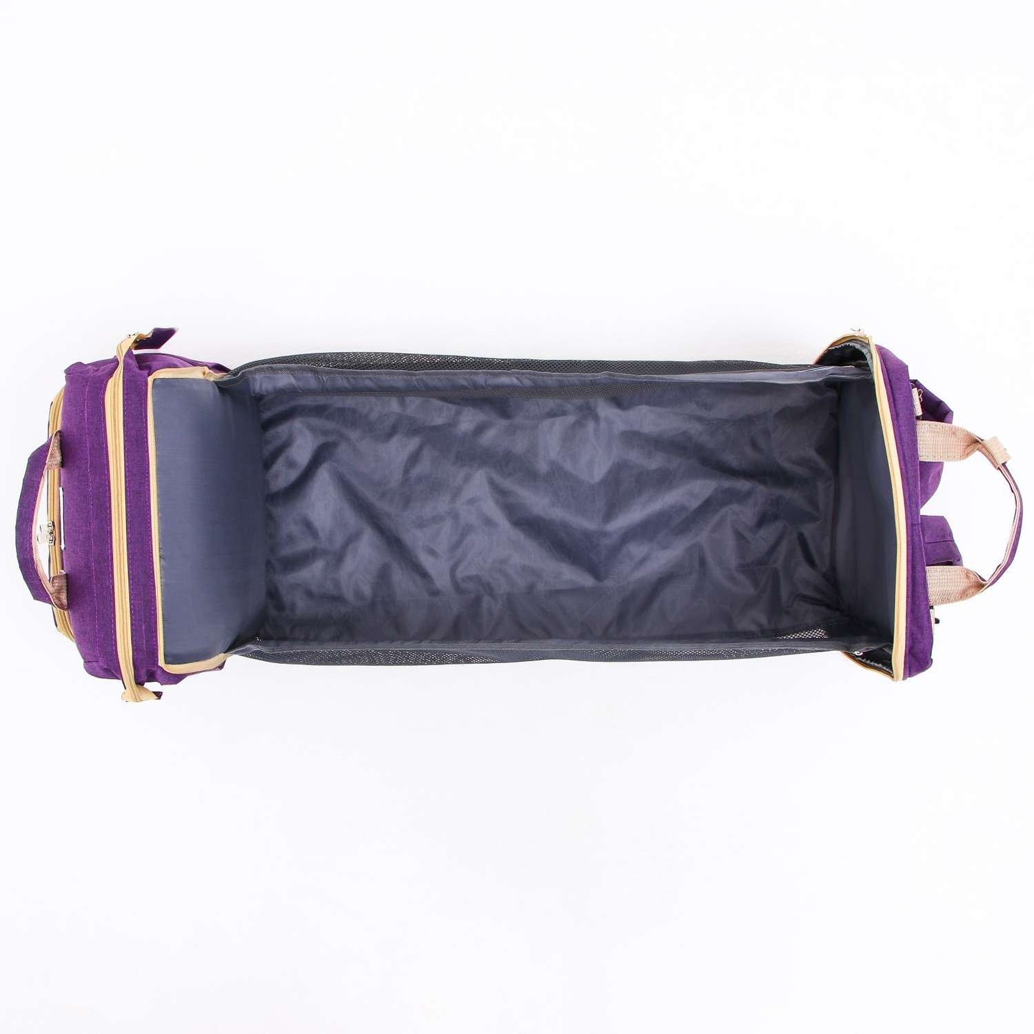 Сумка-рюкзак Sima-Land с пеленальным ковриком цвет фиолетовый - фото 5