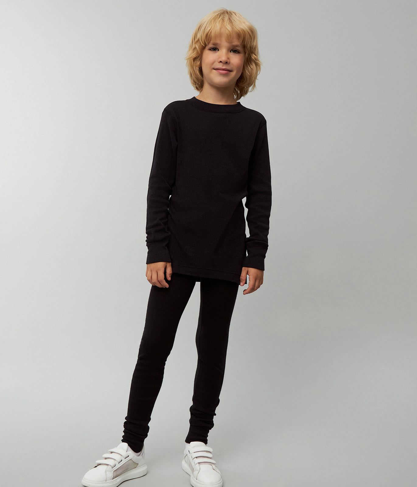 Термобелье Totti Kids AW23TKB018/Термобелье/Черный - фото 1