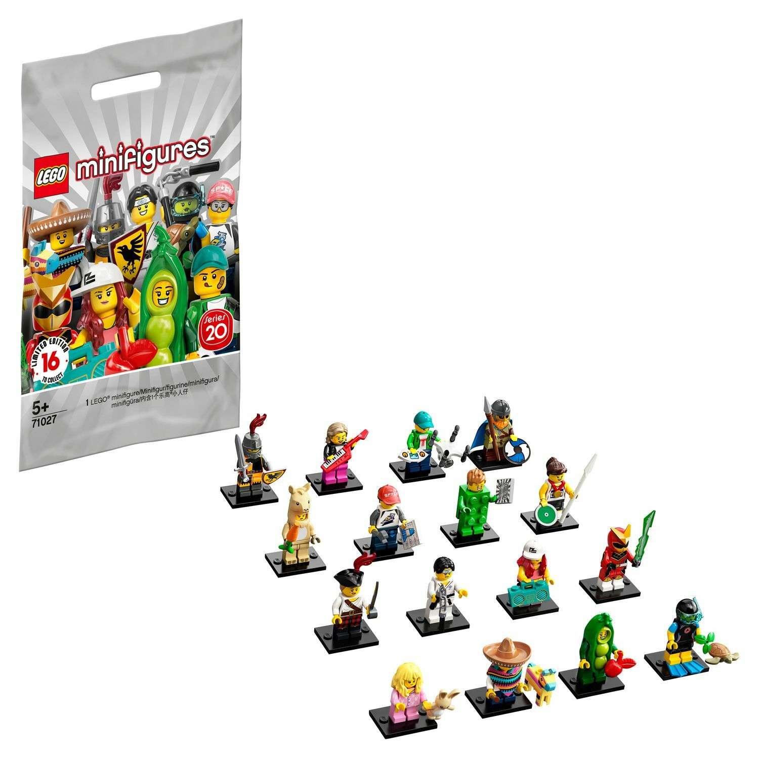 Конструктор LEGO Minifigures 20 71027 - фото 1