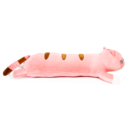 Мягкая игрушка KIDS JOY Кот-батон Розовый 55 см