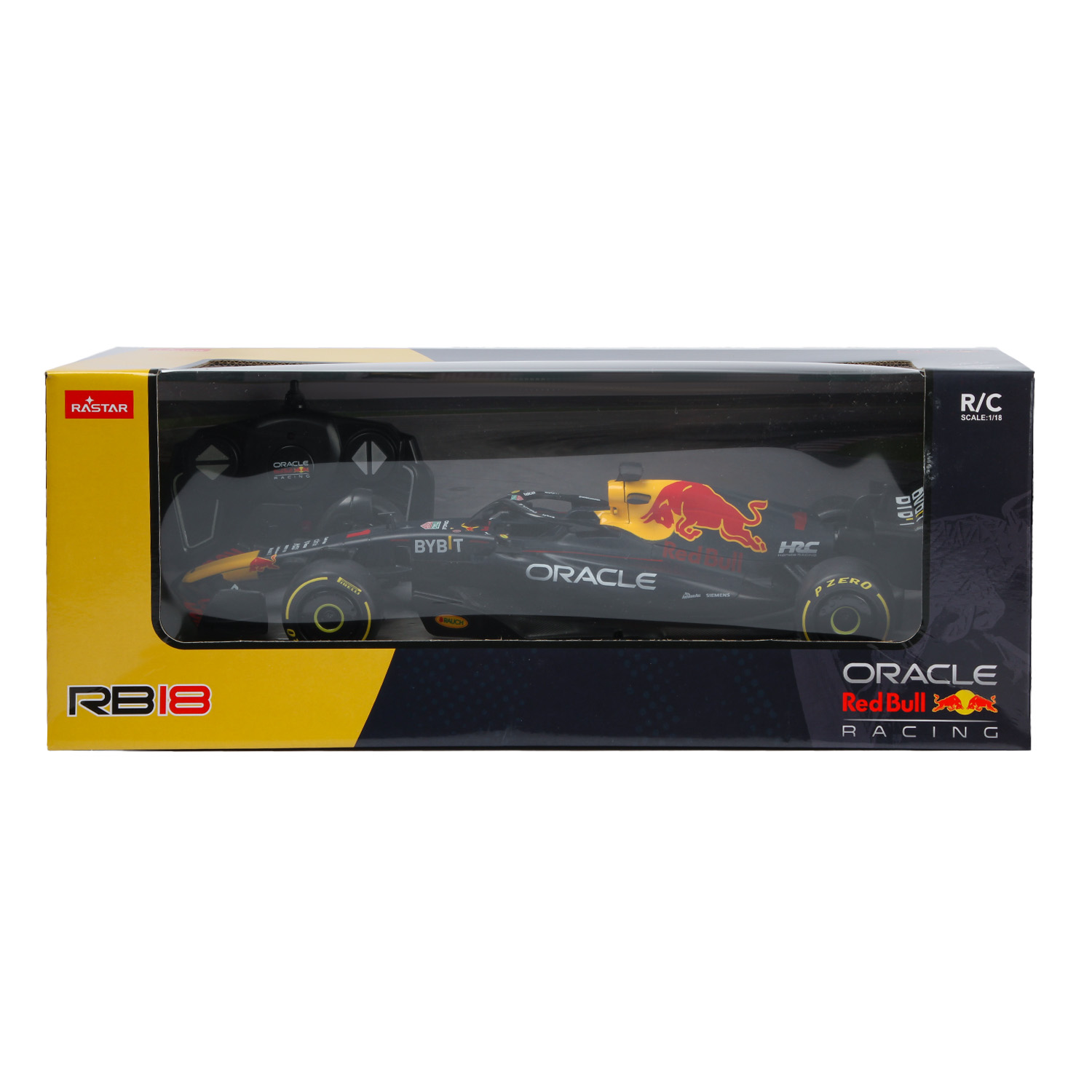 Машина Rastar 1:18 Р/У Oracle Red Bull Racing RB18 Темно-синяя 94800 - фото 2