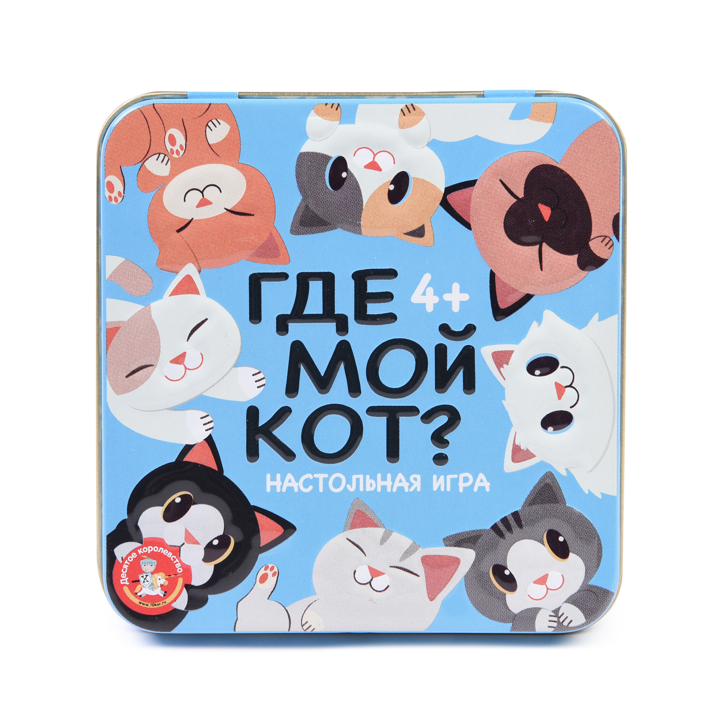 Игра настольная Десятое королевство Где мой кот 03569 купить по цене 399 ₽  в интернет-магазине Детский мир