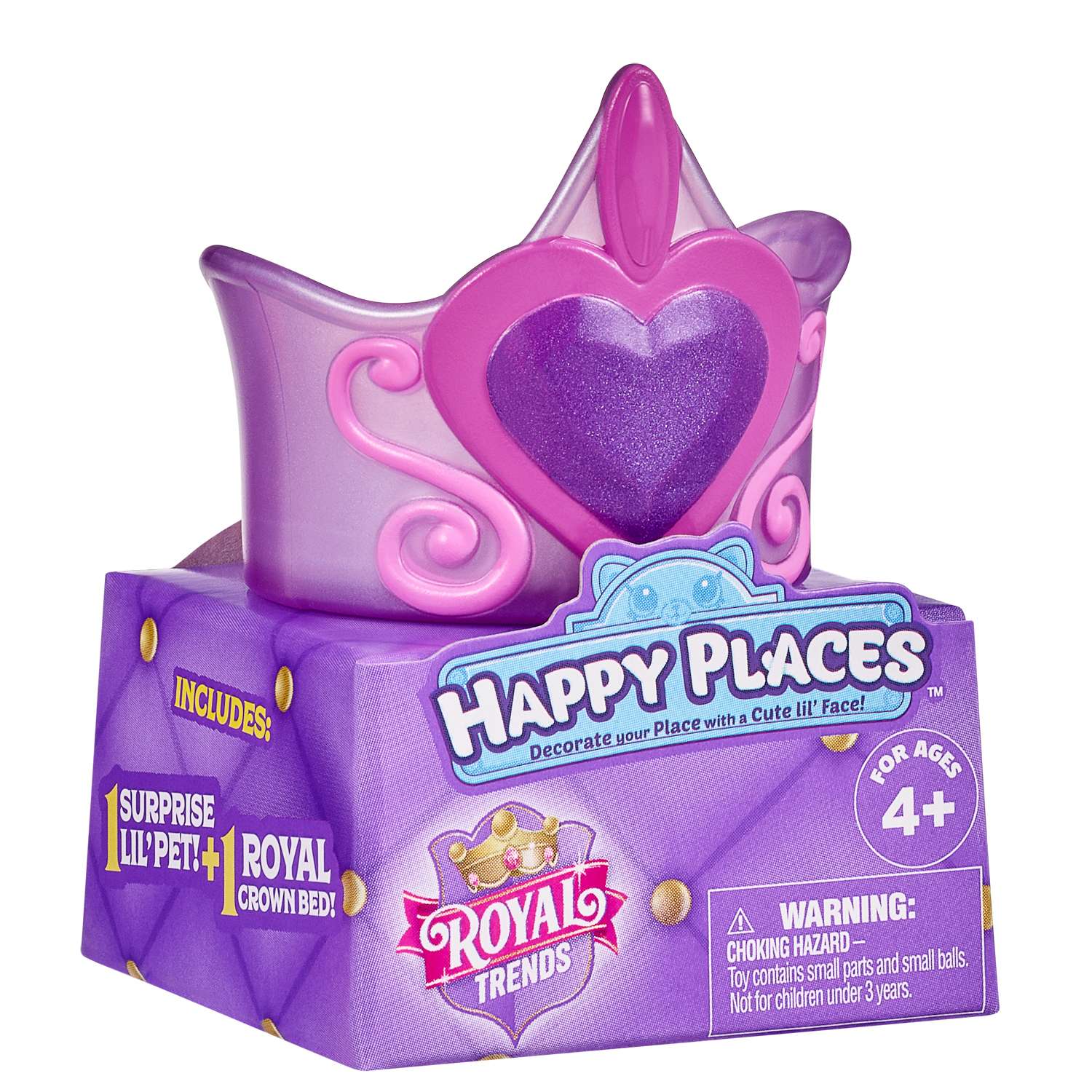 Игрушка Happy Places Shopkins (Happy Places) Королевская мода Маленький питомец Розовый в непрозрачной упаковке (Сюрприз) 57574_3 - фото 2