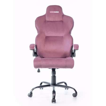 Кресло компьютерное VMMGAME Игровое UNIT велюр пурпурный