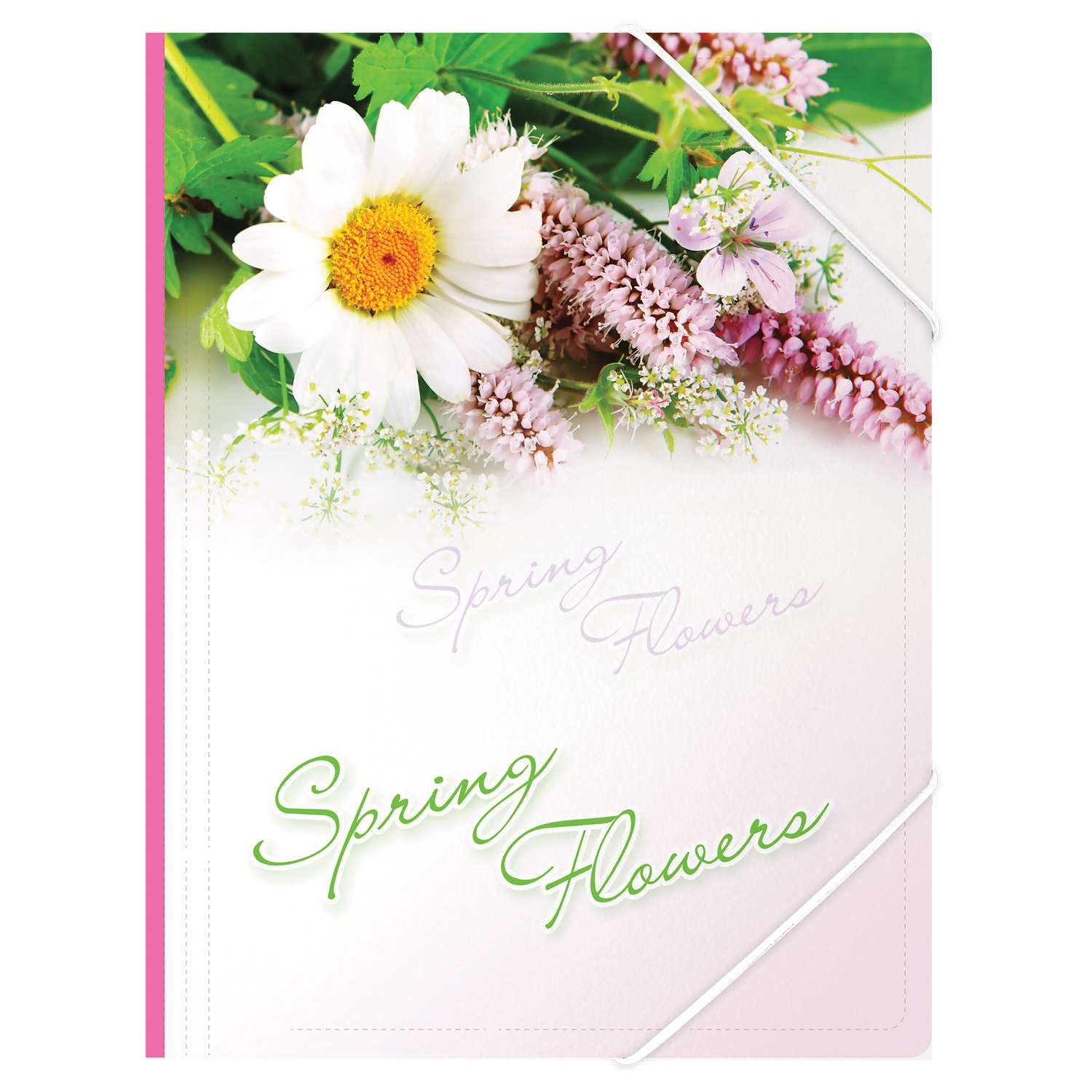 Папка BERLINGO Spring Flowers А4 на резинке ANp_01431 - фото 1