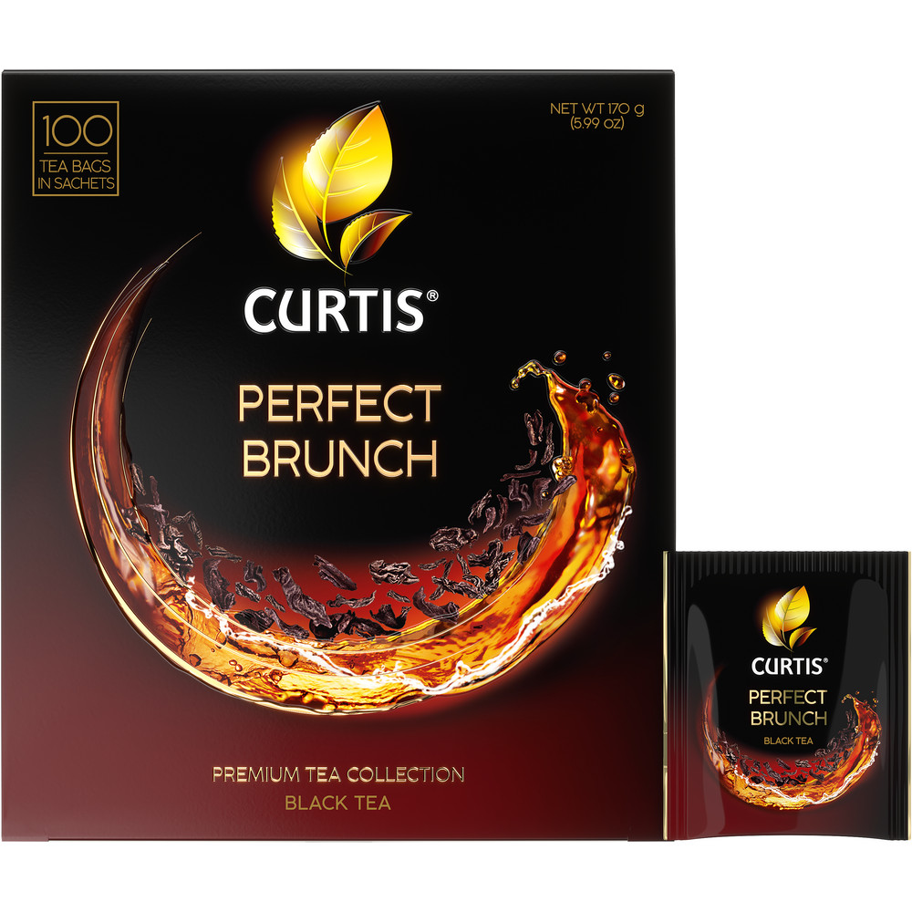 Чай черный в пакетиках Curtis Perfect Brunch 100 пакетиков - фото 1