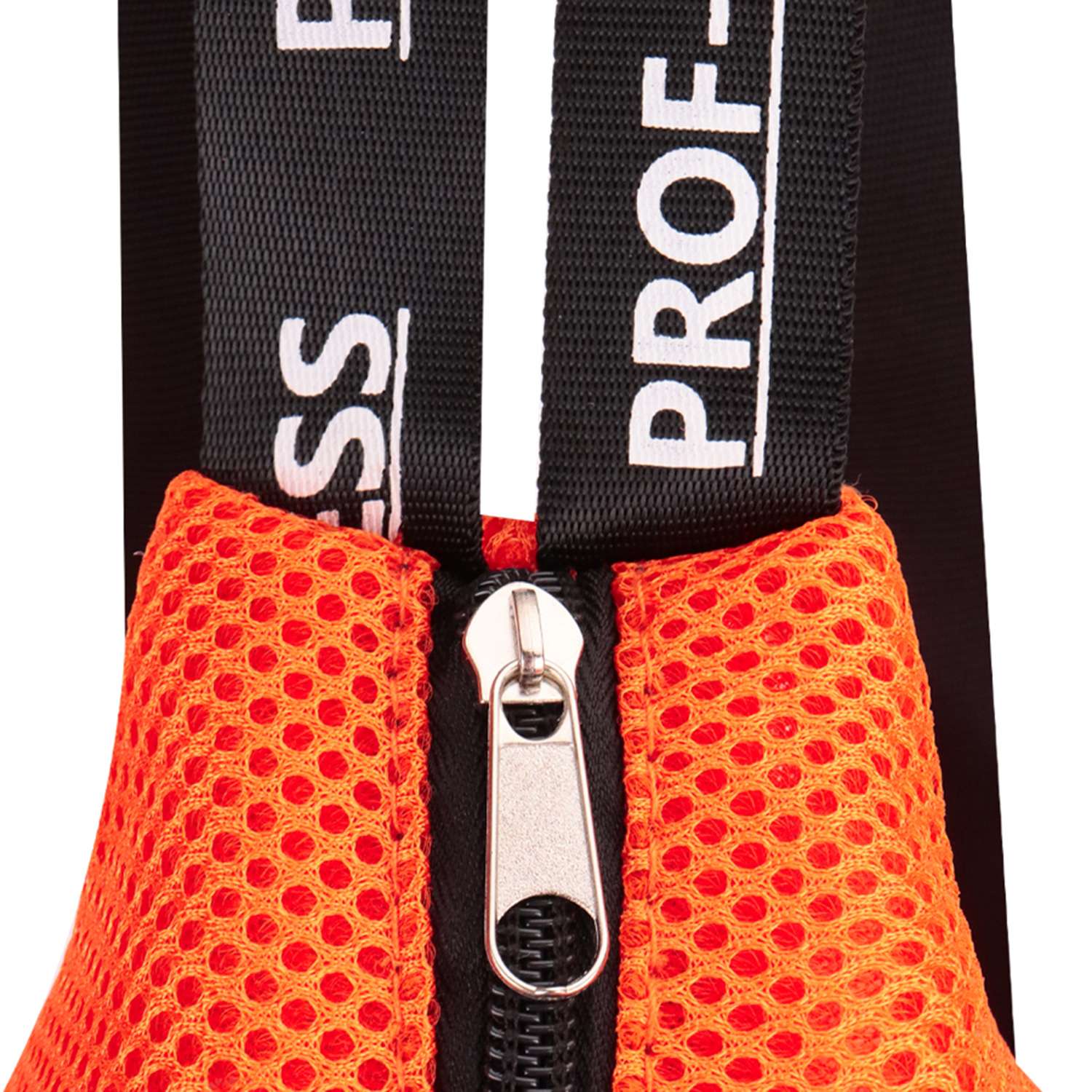 Сумка для сменной обуви Prof-Press оранжевый мандарин на молнии текстиль 54x22x26 см - фото 3
