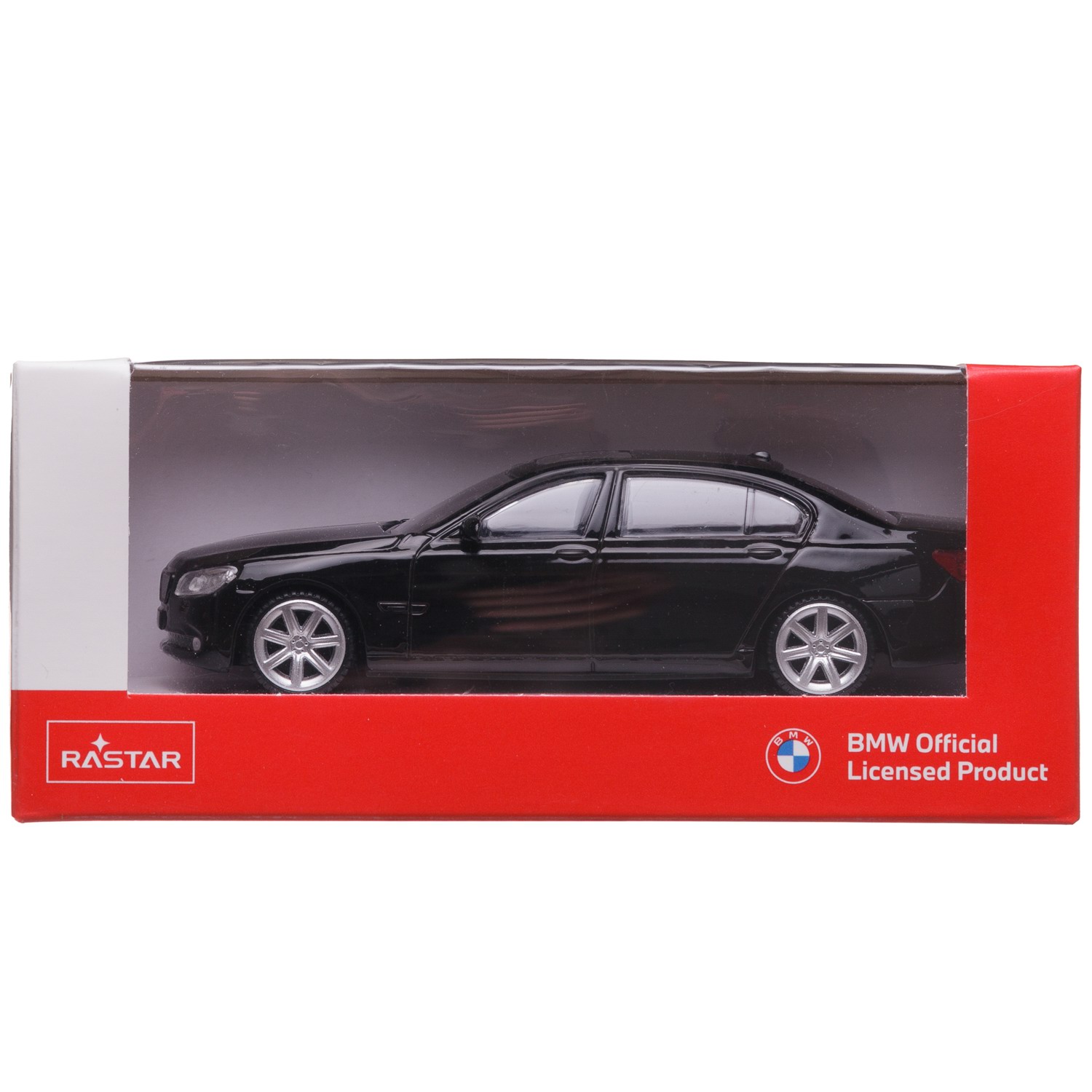 Автомобиль Rastar BMW 1:43 без механизмов черный 37600B - фото 1