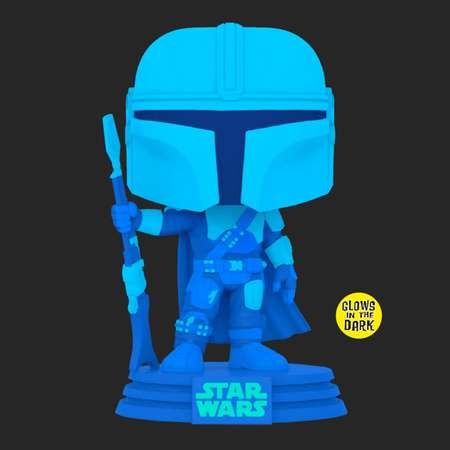 Фигурка Funko POP! Bobble Star Wars Mandalorian Mandalorian Holo GW Exc 60654