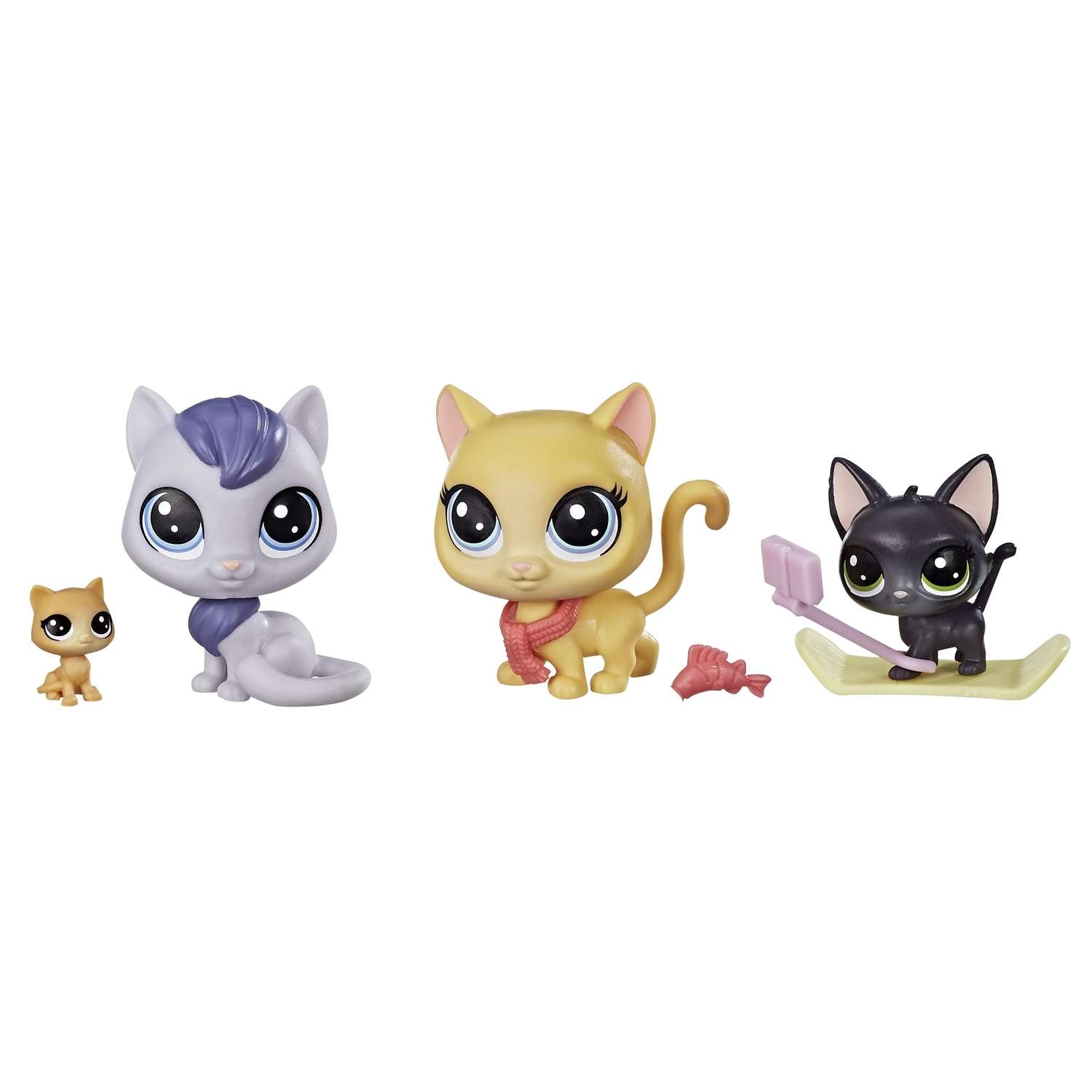 Семья петов Littlest Pet Shop Littlest Pet Shop Котята (E1014) - фото 1