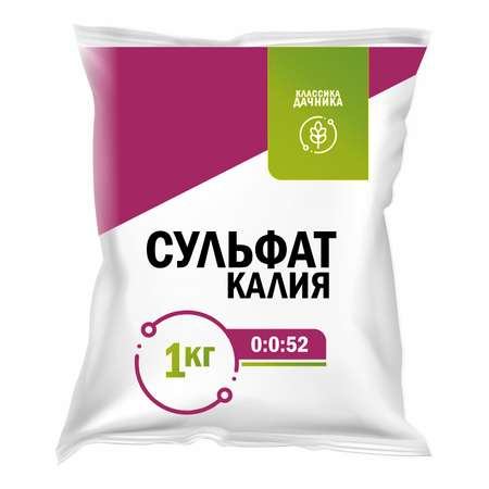 Удобрение минеральное НОВ-АГРО Сульфат калия 1кг