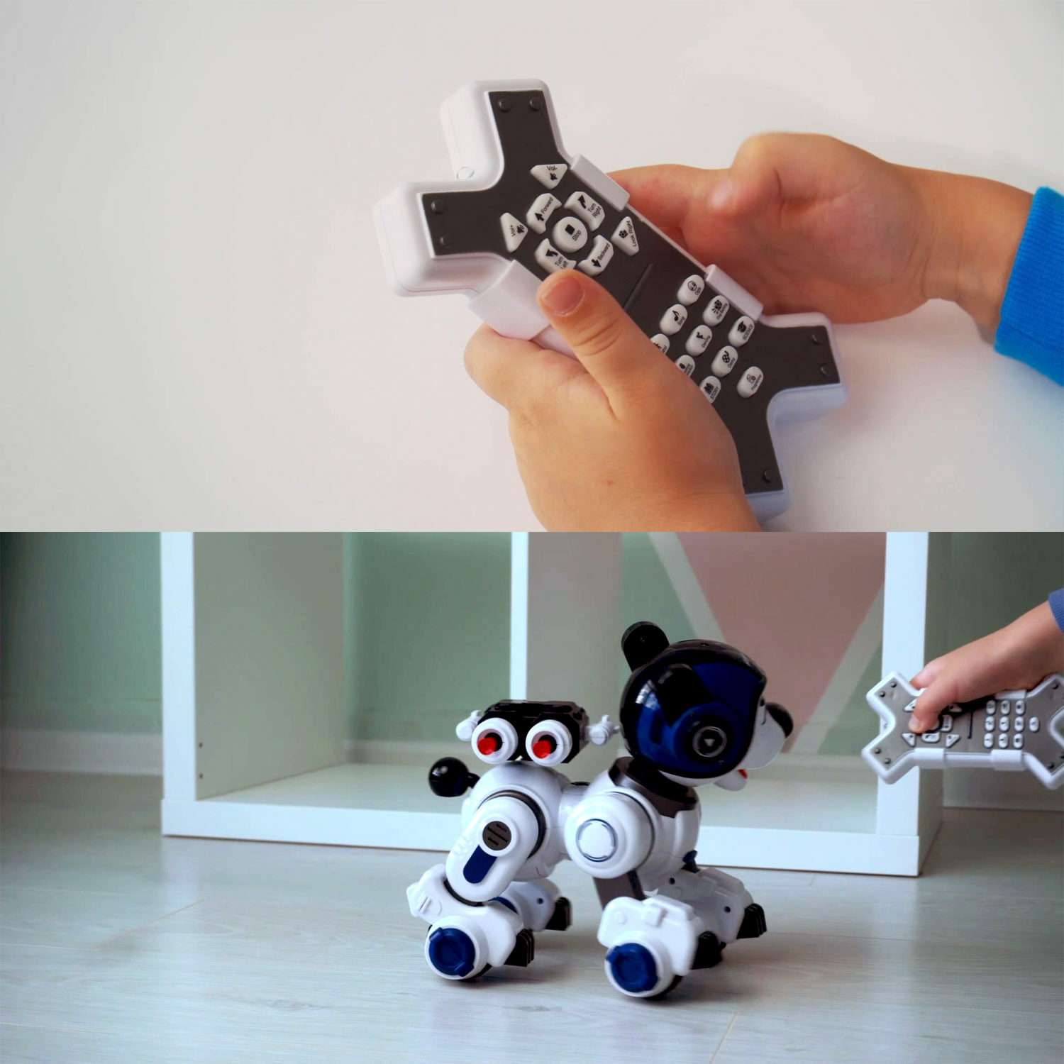 Интерактивная игрушка 1TOY робот щенок Дружок радиоуправляемый - фото 4