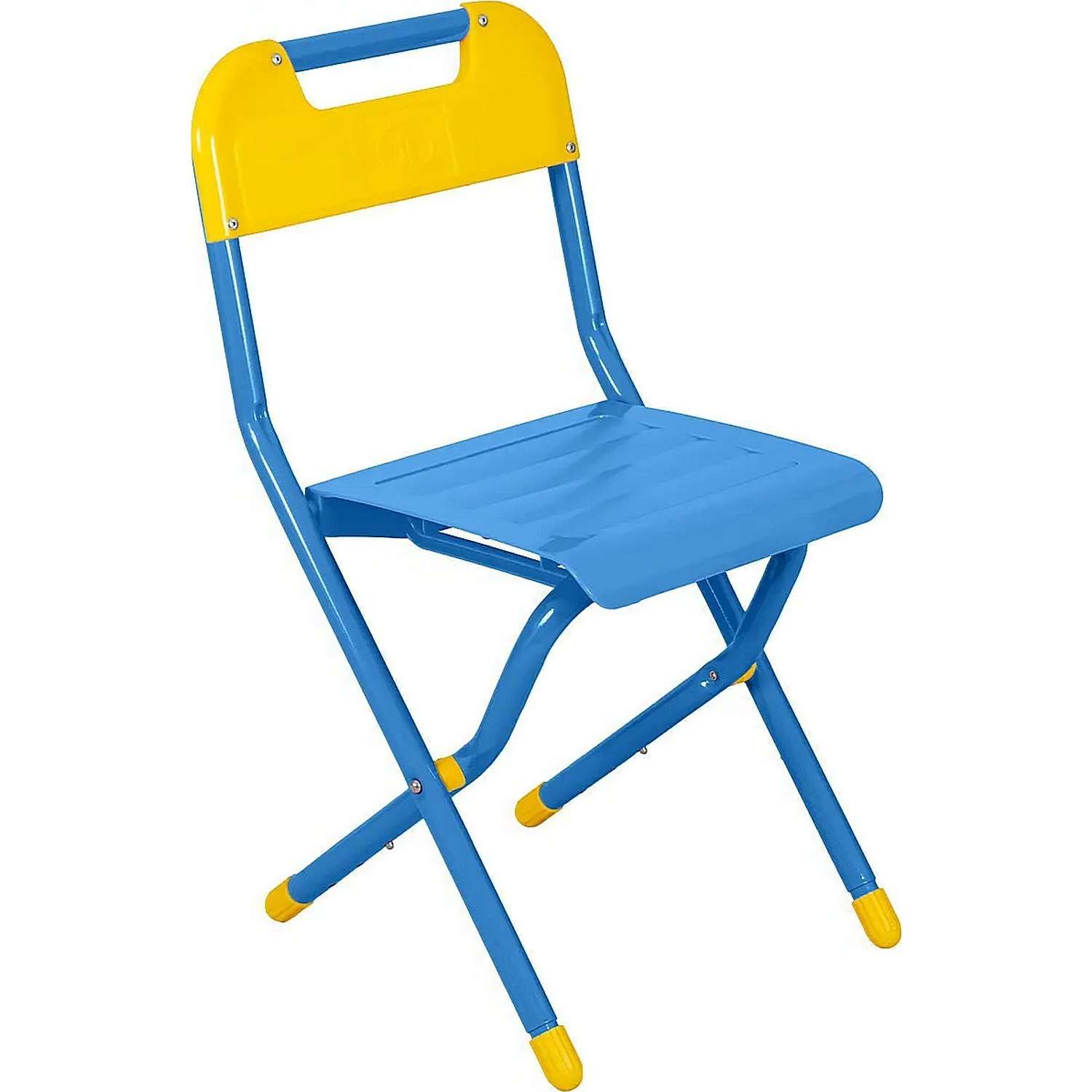 Детский стульчик со спинкой InHome складной синий - фото 6