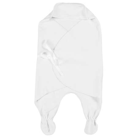 Конверт-одеяло Чудо-чадо спальный мешок «Эльф» флис белый