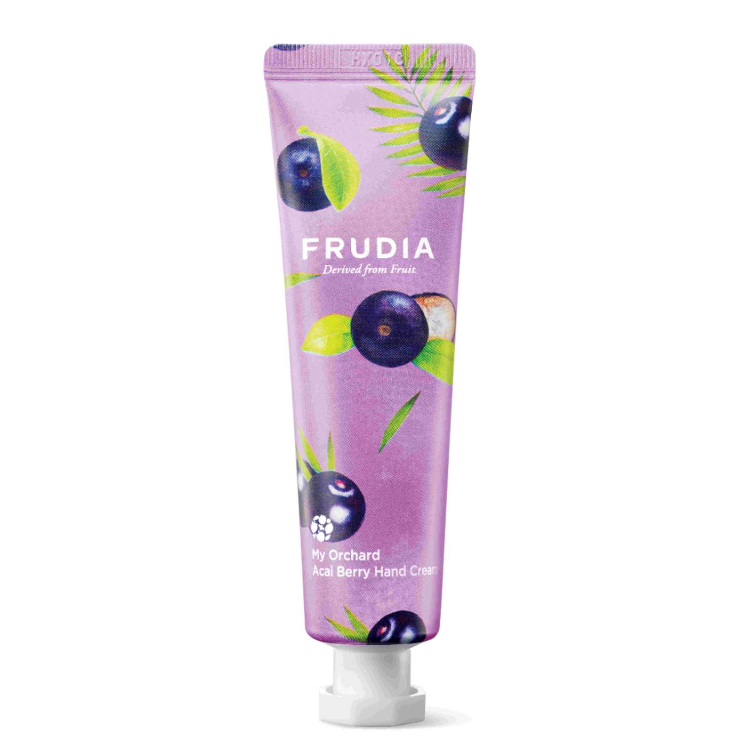 Крем для рук омолаживающий FRUDIA c ягодами асаи для глубокого увлажнения заживления и смягчения сухой кожи и кутикулы 30г - фото 1