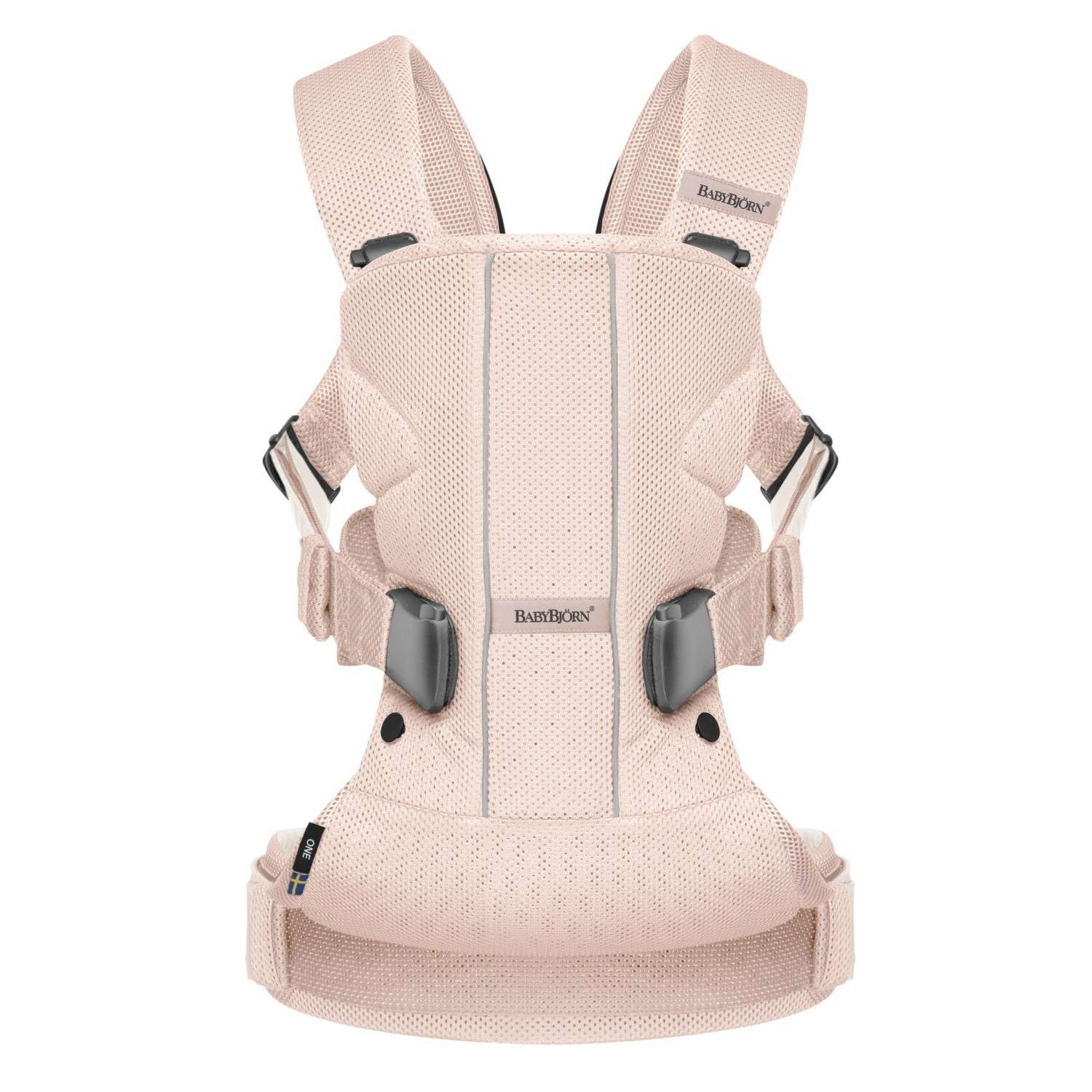 Рюкзак-кенгуру BabyBjorn One Mesh розовый - фото 1