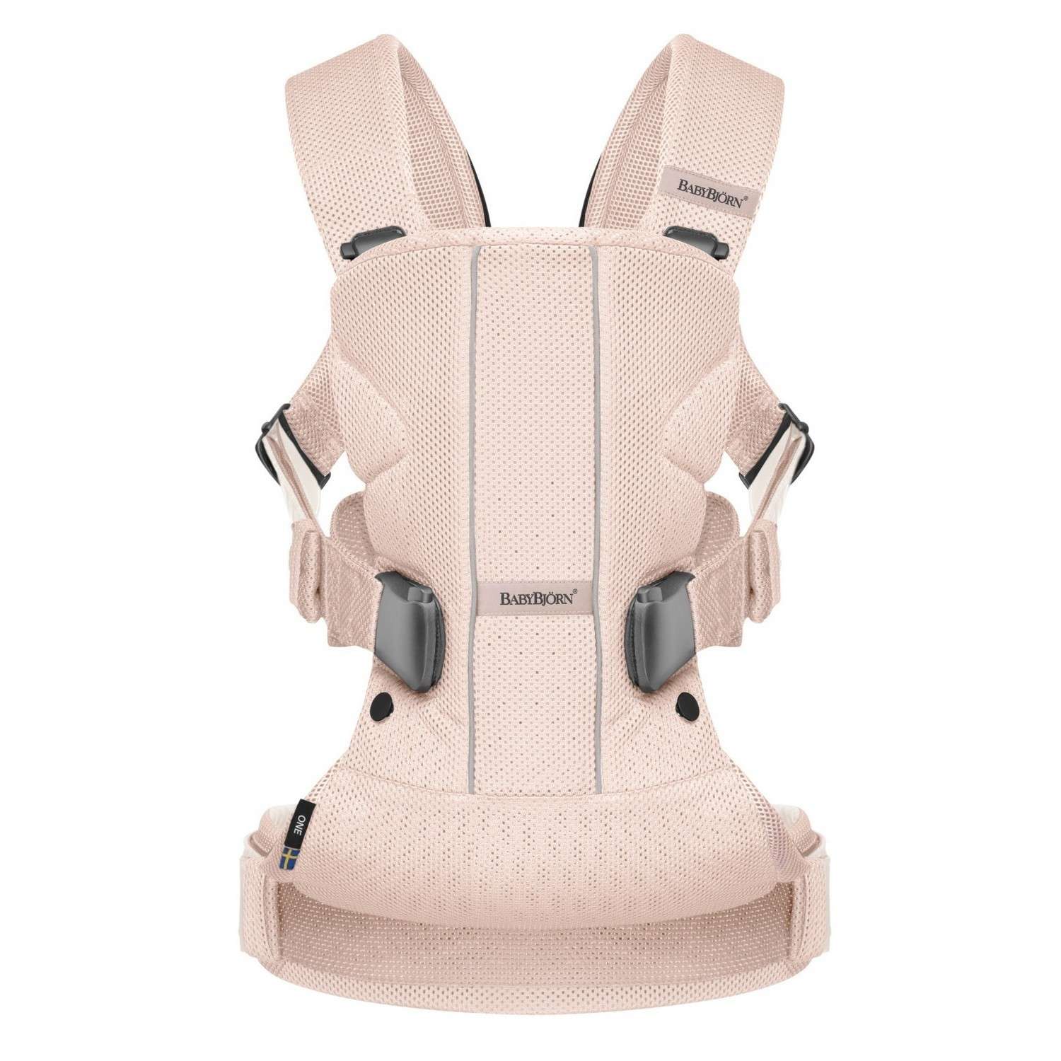 Рюкзак-кенгуру BabyBjorn One Mesh розовый - фото 1