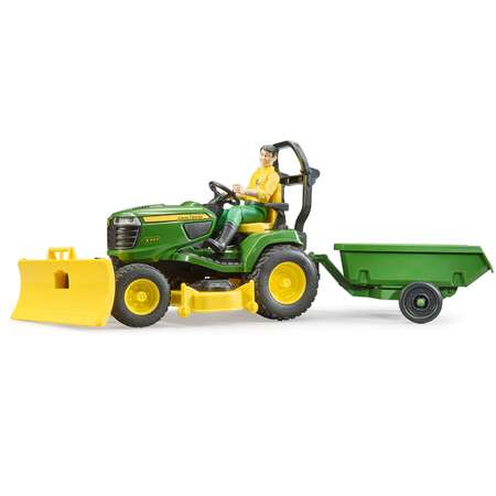 Трактор Bruder John Deere с прицепом 62-104