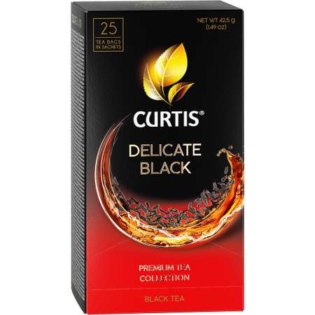 Чай Curtis черный Delicate Black 25 пакетиков