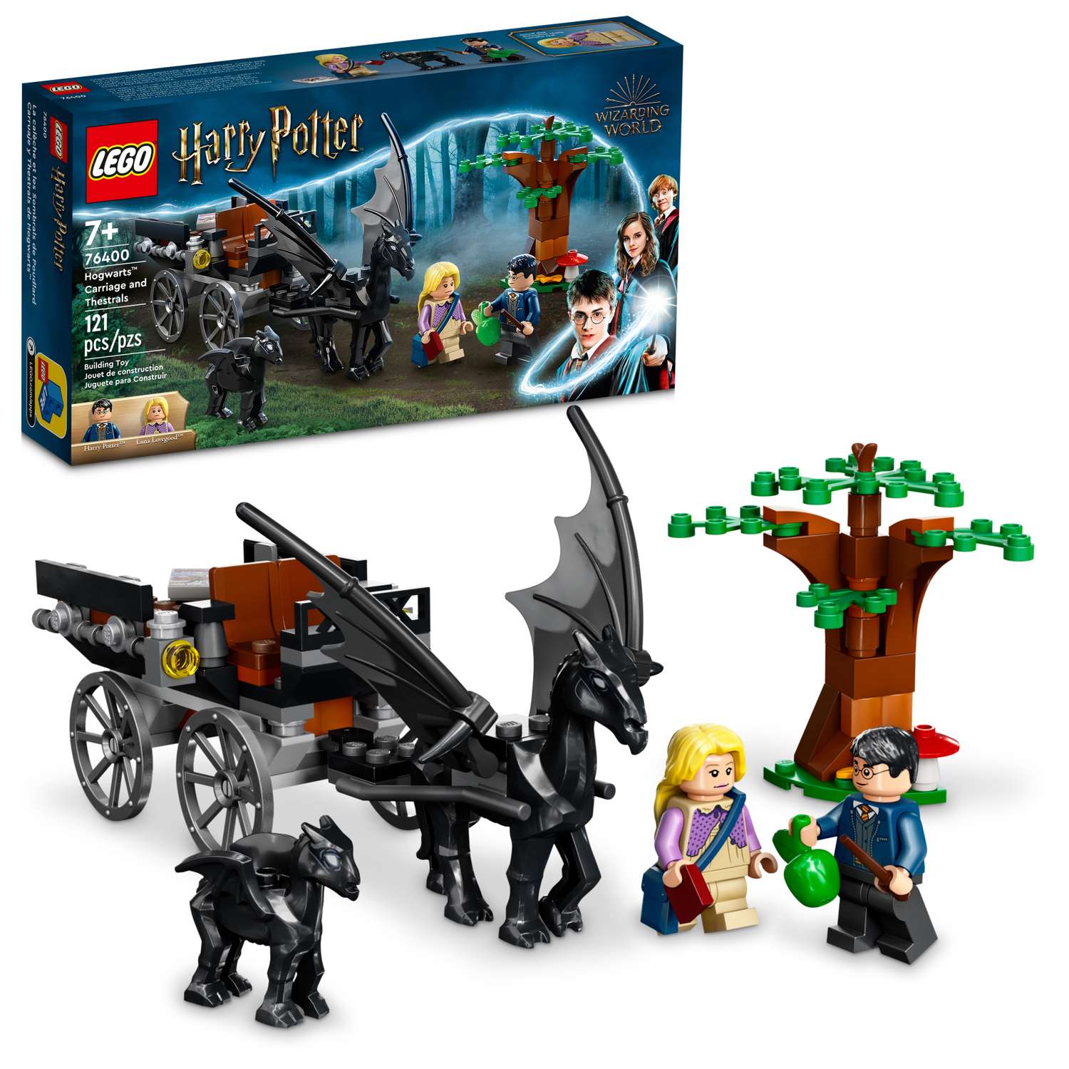 Конструктор LEGO Harry Potter Hogwarts Carriage and Thestrals 76400 - фото 1