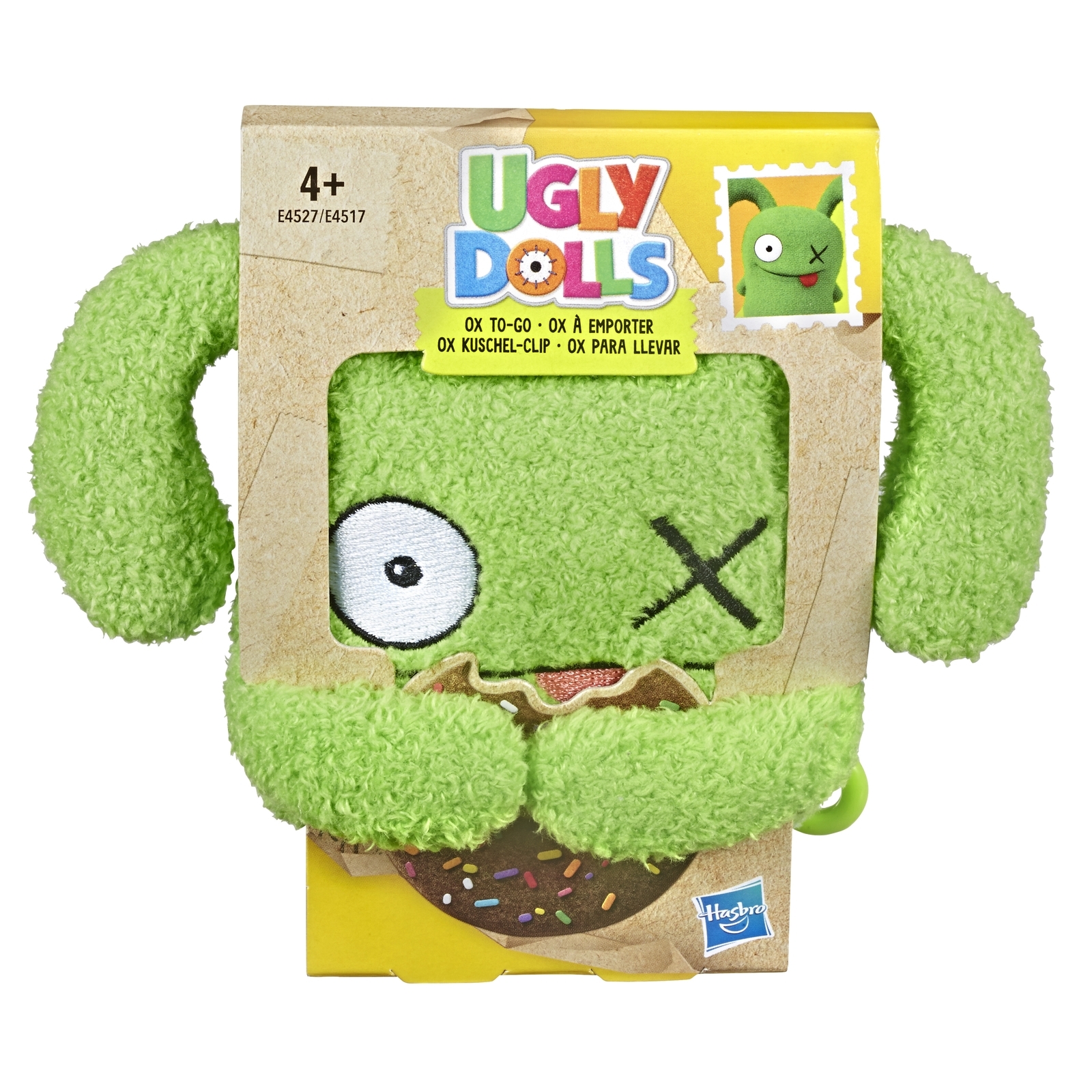 Игрушка мягкая Ugly Dolls Брелок Окс E4527EU4 купить по цене 99 ₽ в  интернет-магазине Детский мир