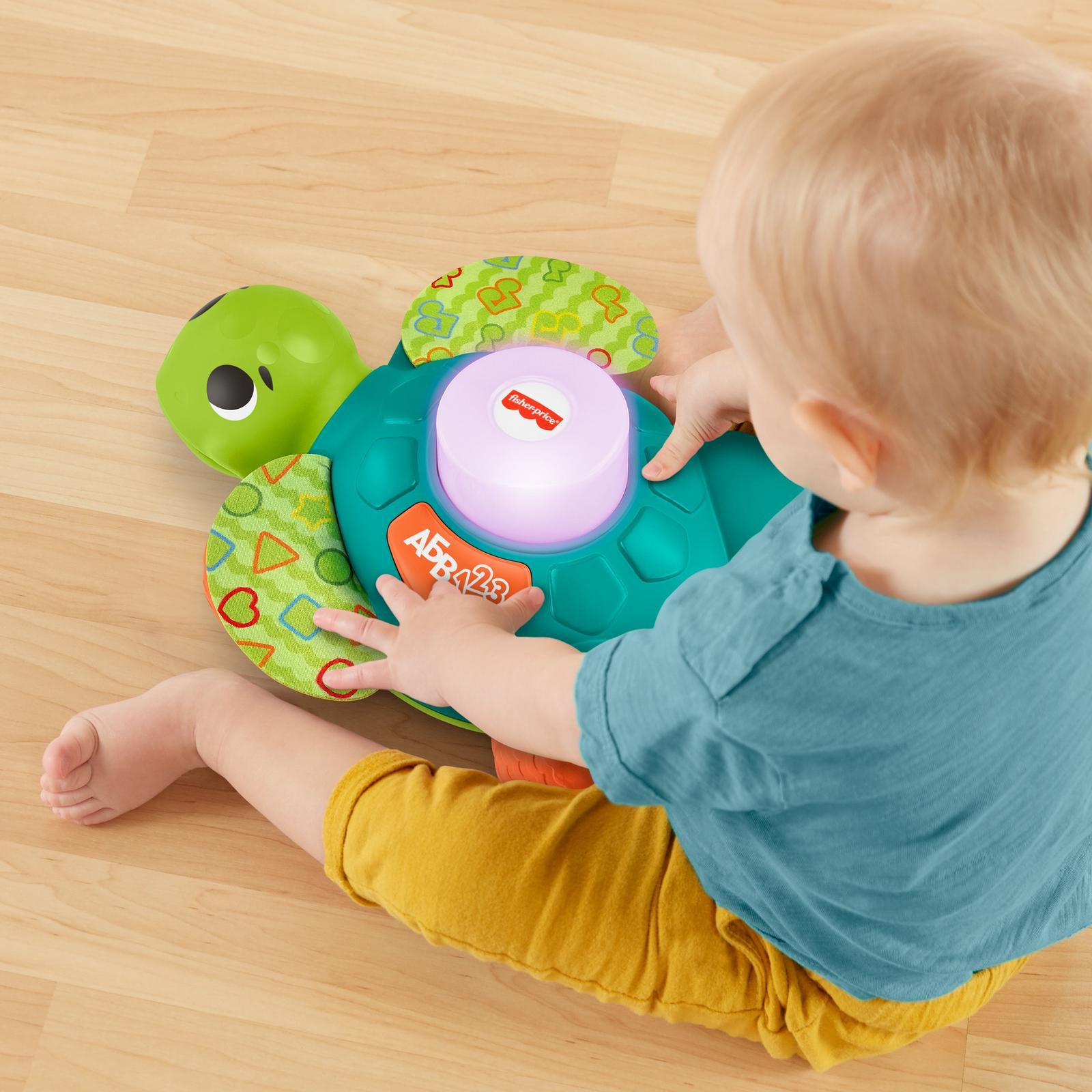 Игрушка Fisher Price Линкималс Морская черепаха для малышей развивающая HDJ17 - фото 9