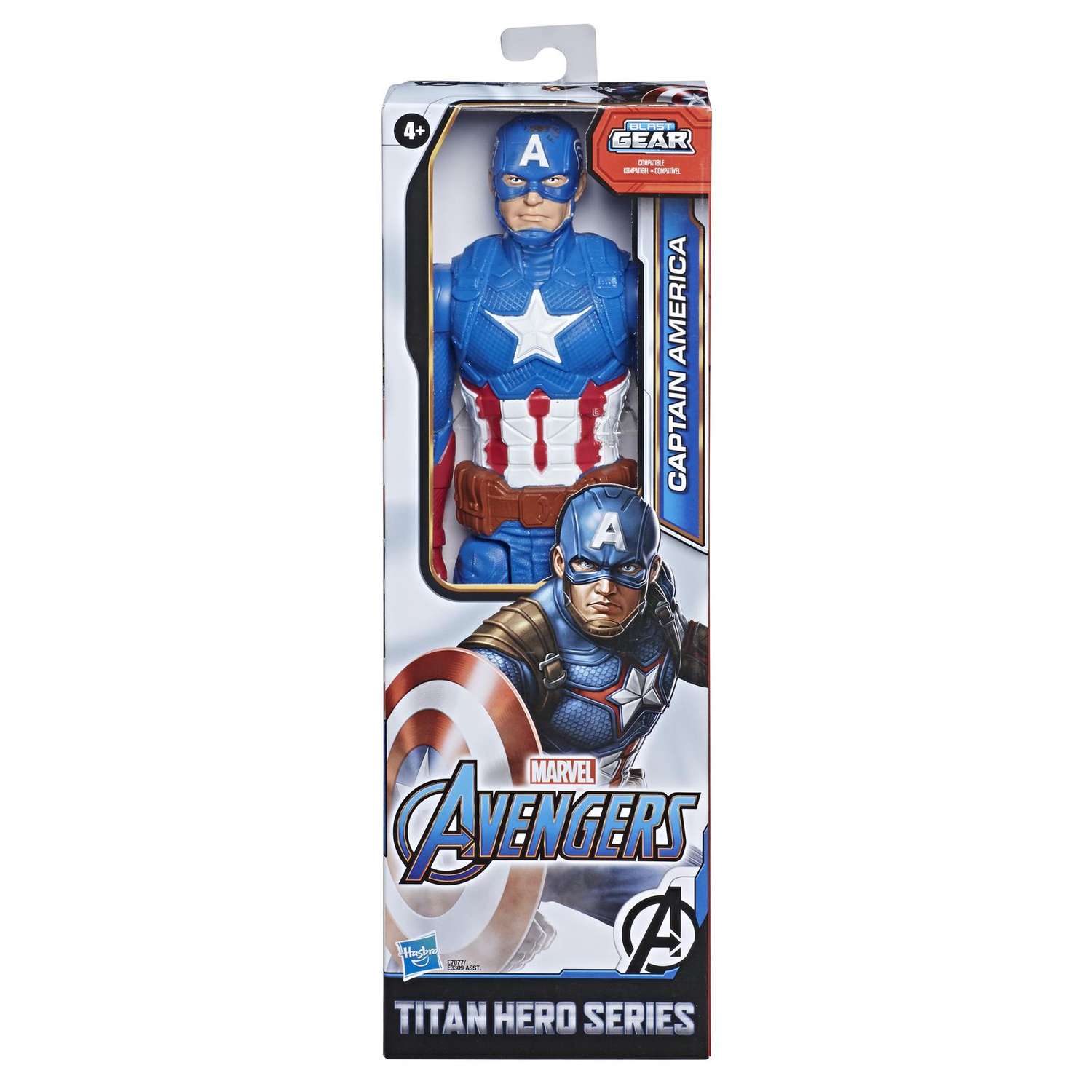 Фигурка Hasbro (Marvel) Мстители Капитан Америка E7877EL7 - фото 2