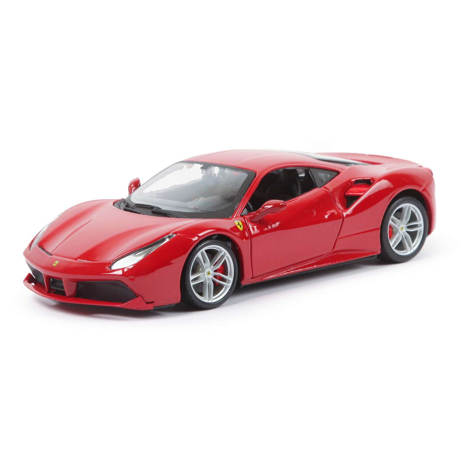 Машина BBurago 1:24 Ferrari 488 GTB Красная 18-26013 18-26013 - фото 1
