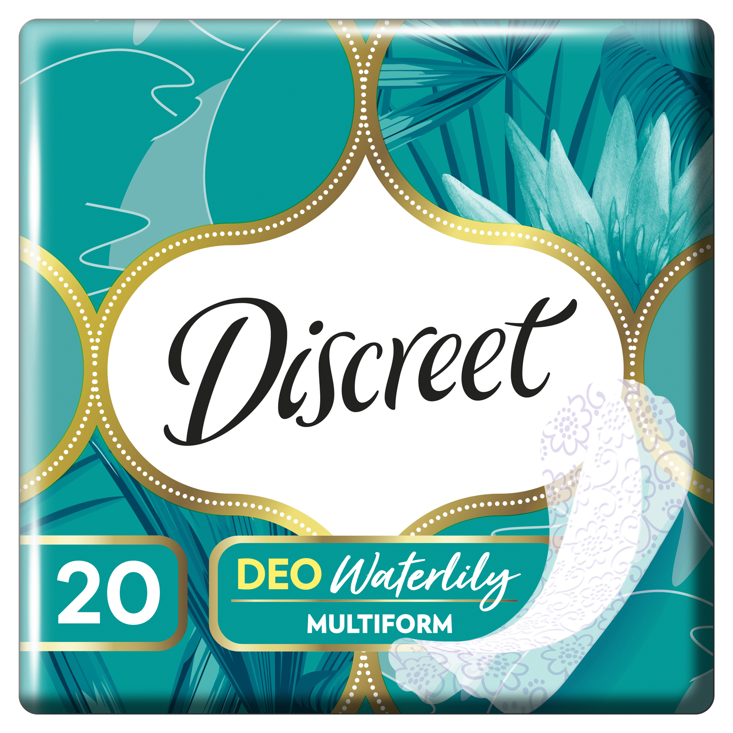 Прокладки Discreet Deo Water Lily 20шт купить по цене 99 ₽ в  интернет-магазине Детский мир