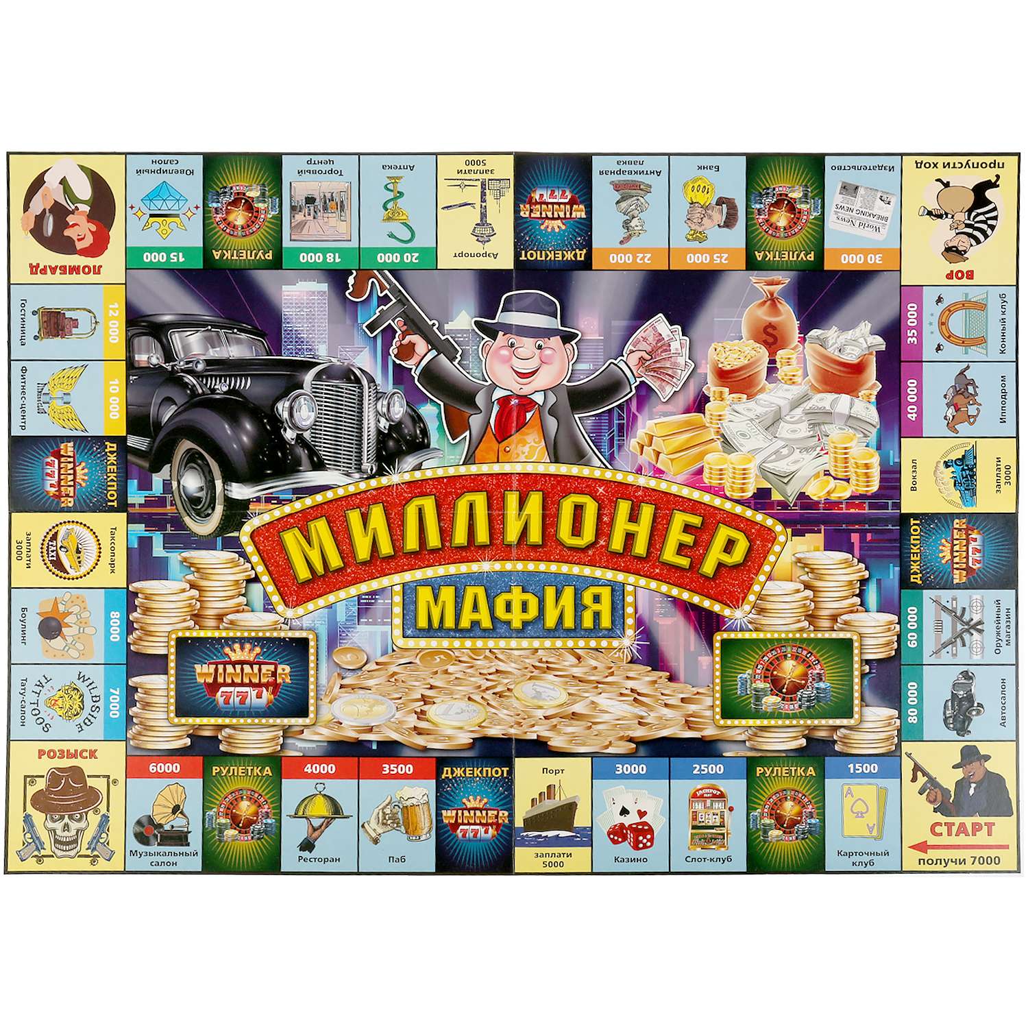 Настольная экономическая игра Умные Игры Миллионер Мафия - фото 2