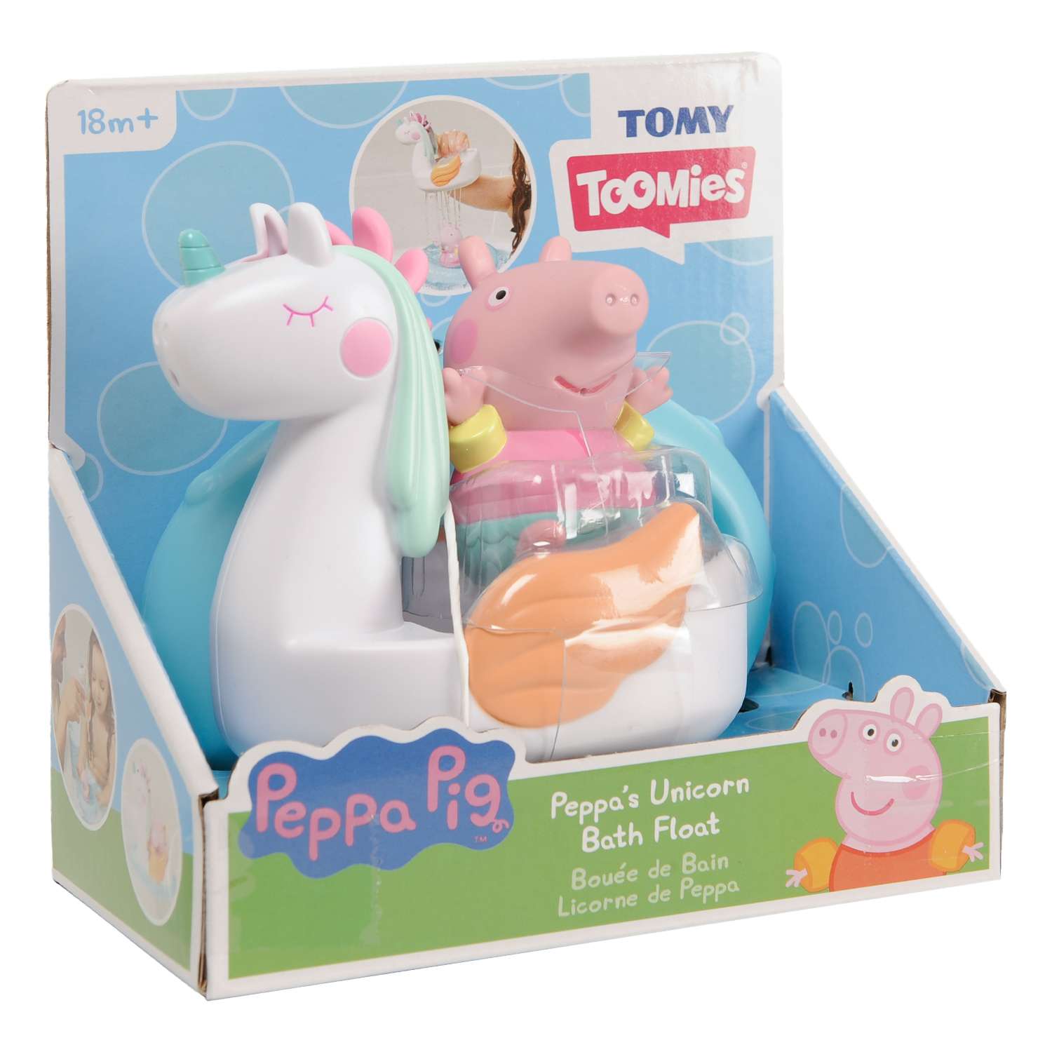 Игрушка для купания Tomy Пеппа на единороге E73160 - фото 2