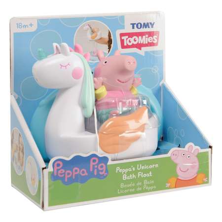 Игрушка для купания Tomy Пеппа на единороге E73160