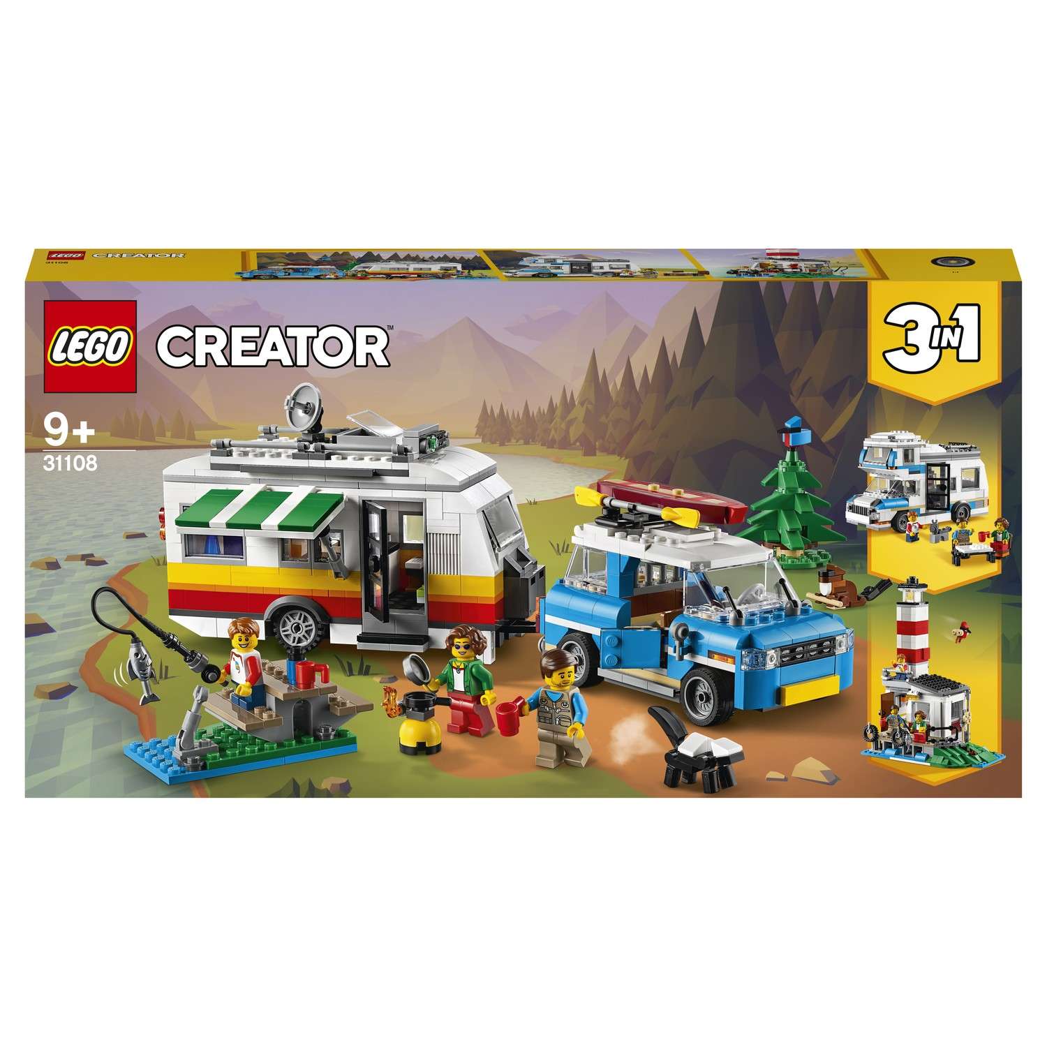 Конструктор LEGO Creator Отпуск в доме на колесах 31108 - фото 2
