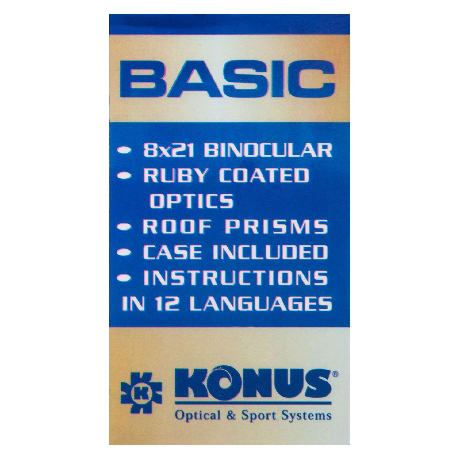 Бинокль Konus Basic 8x21 - фото 14