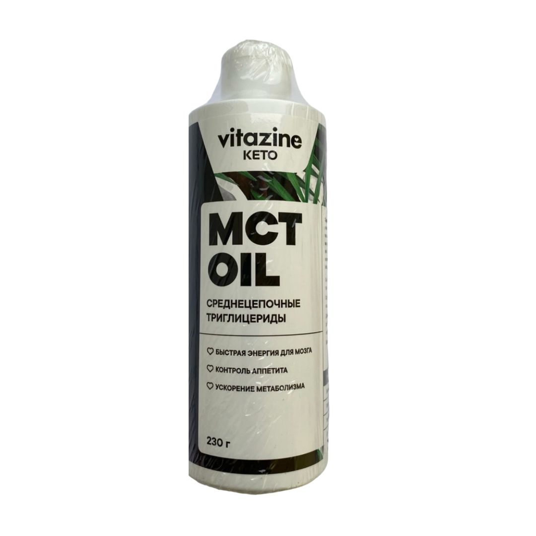 Масло Vitazine МСТ OIL среднецепочечные триглицериды 230 г - фото 1
