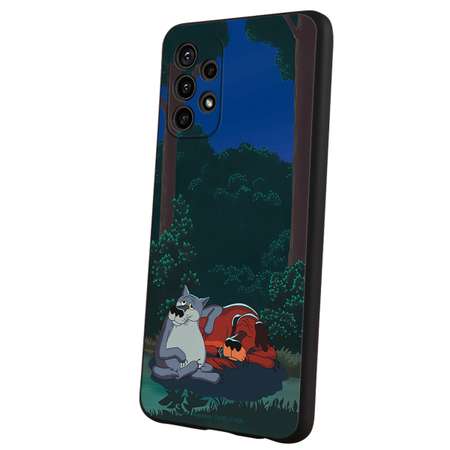 Силиконовый чехол Mcover для смартфона Samsung A23 Союзмультфильм Дружеская помощь