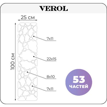 Наклейки интерьерные VEROL Облака