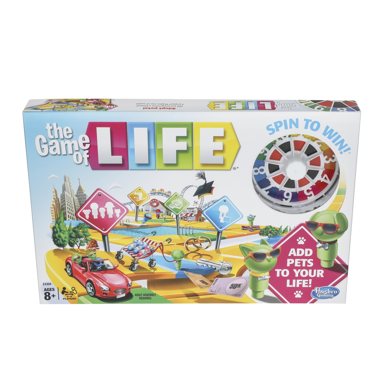 Игра настольная Hasbro Games Игра в жизнь E4304121 купить по цене 999 ₽ в  интернет-магазине Детский мир