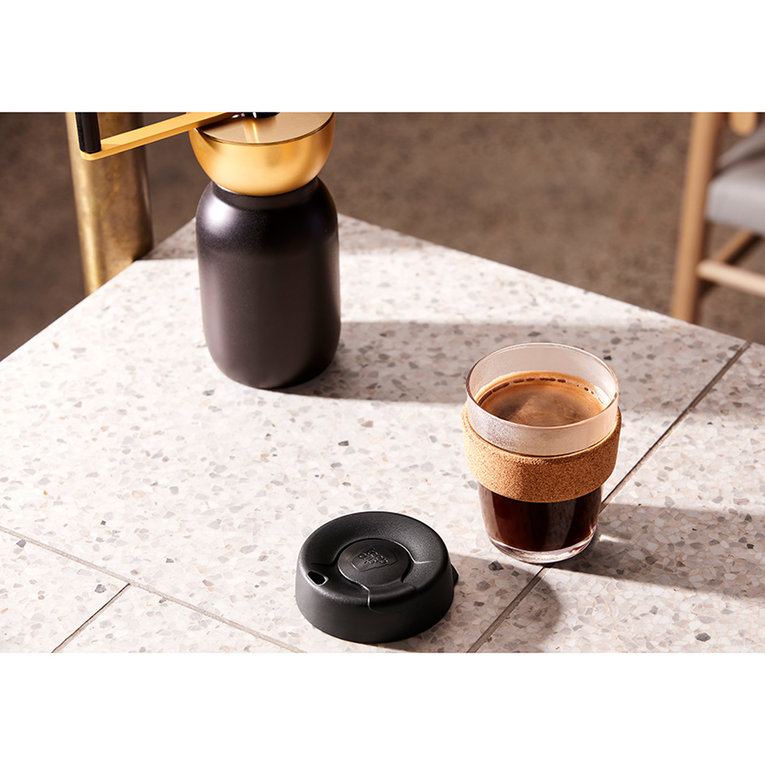 Кружка KeepCup Brew Cork M 340 мл Kangaroo Raw - фото 2