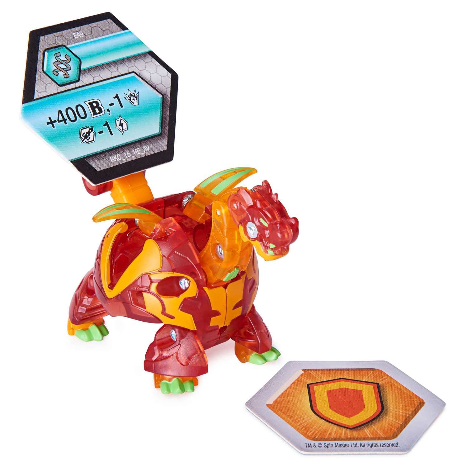 Набор игровой Bakugan ArchelousRed с ультра усилением+карточки 6055887/20124269 - фото 4