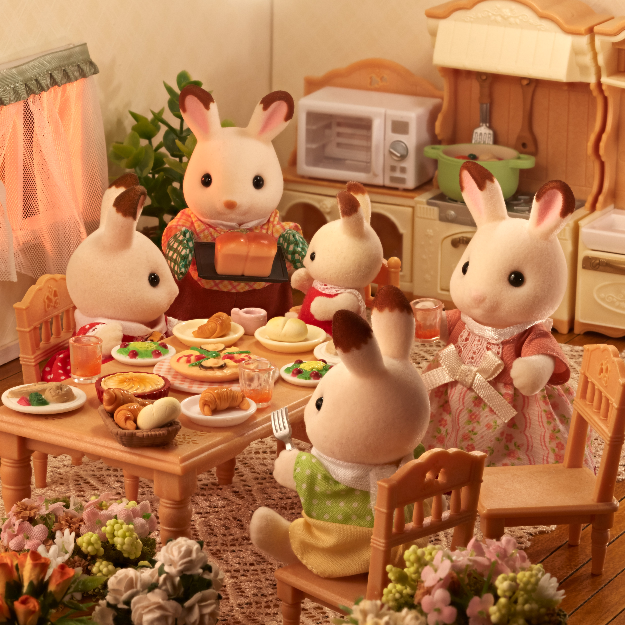 Набор Sylvanian Families Семейство шоколадных кроликов 5655 - фото 5