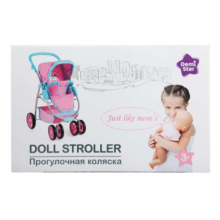 Коляска для куклы Demi Star 9662A Princess