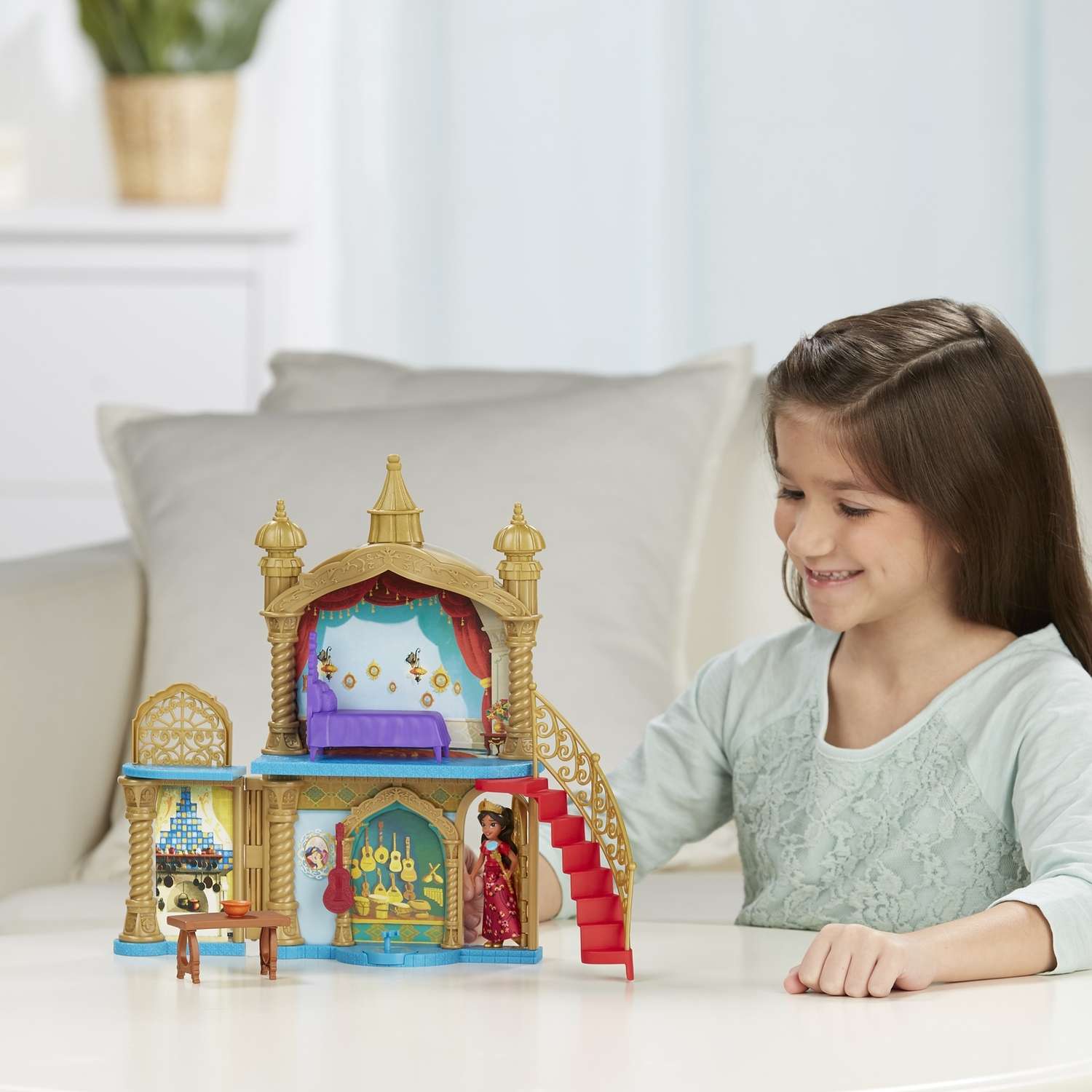 Игровой набор Princess замок маленькие куклы Елена – принцесса Авалора C0386EU4 - фото 6