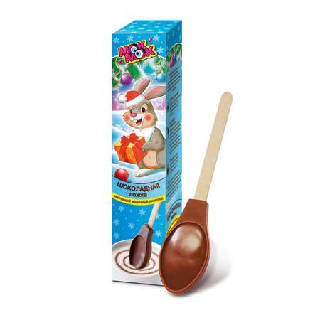 Шоколад Капля Радуги настоящий детский молочный в форме ложки 24 шт по 25 г