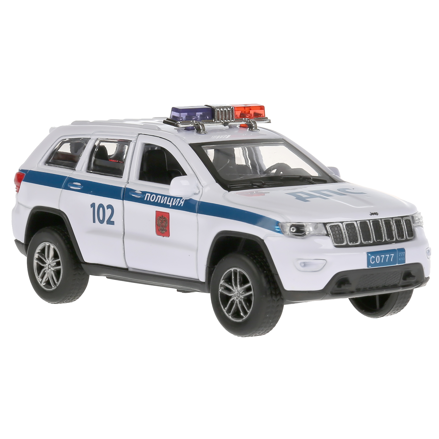 Полицейская машина Технопарк Jeep grand cherokee 289683 - фото 5